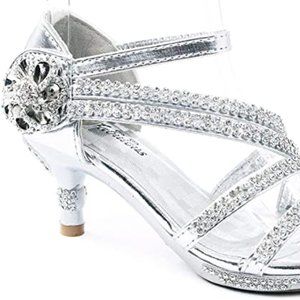 Fabulous Girls' fancy heel sz 2